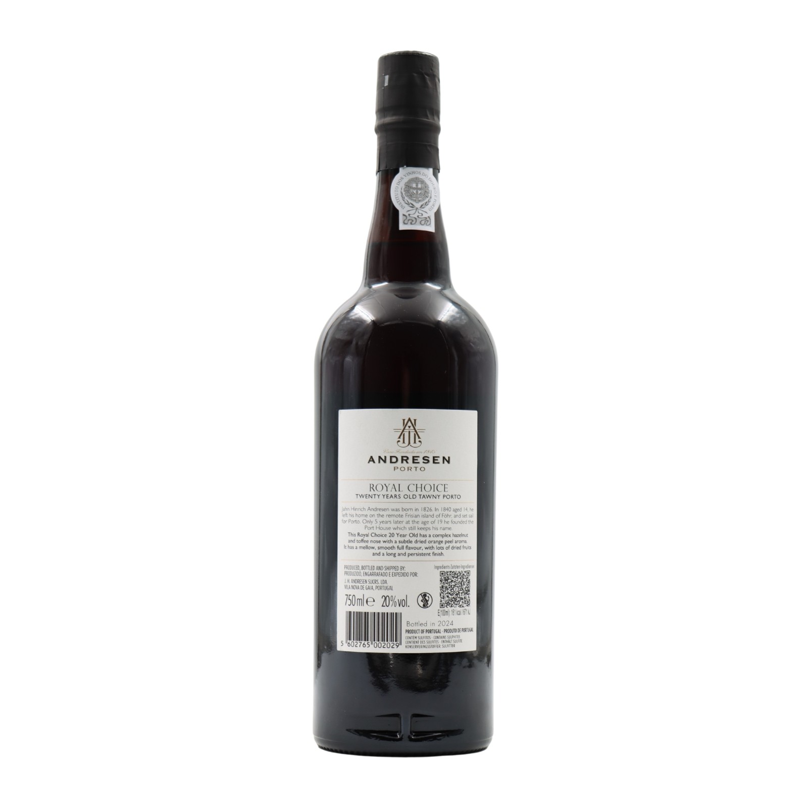J H Andresen Century Royal Choice 20 jahre Portwein
