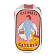 Catraio Salmon in Olive Oil with Smoke Aroma