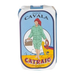 Catraio Mackerel Fillets  in Olive Oil with Smoke Aroma