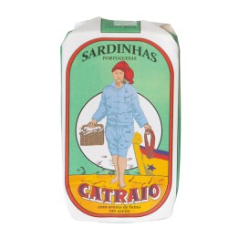 Catraio Sardines in Olive Oil with Smoke Aroma