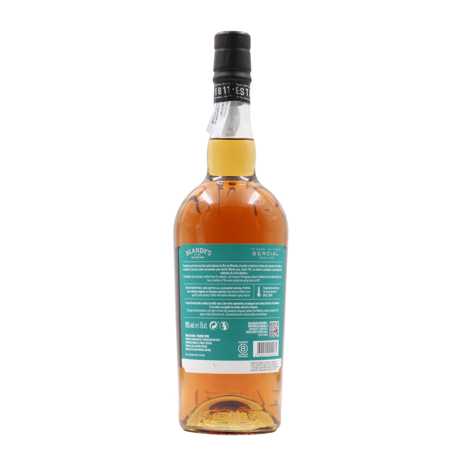 Blandys 10 years Sercial Madeira