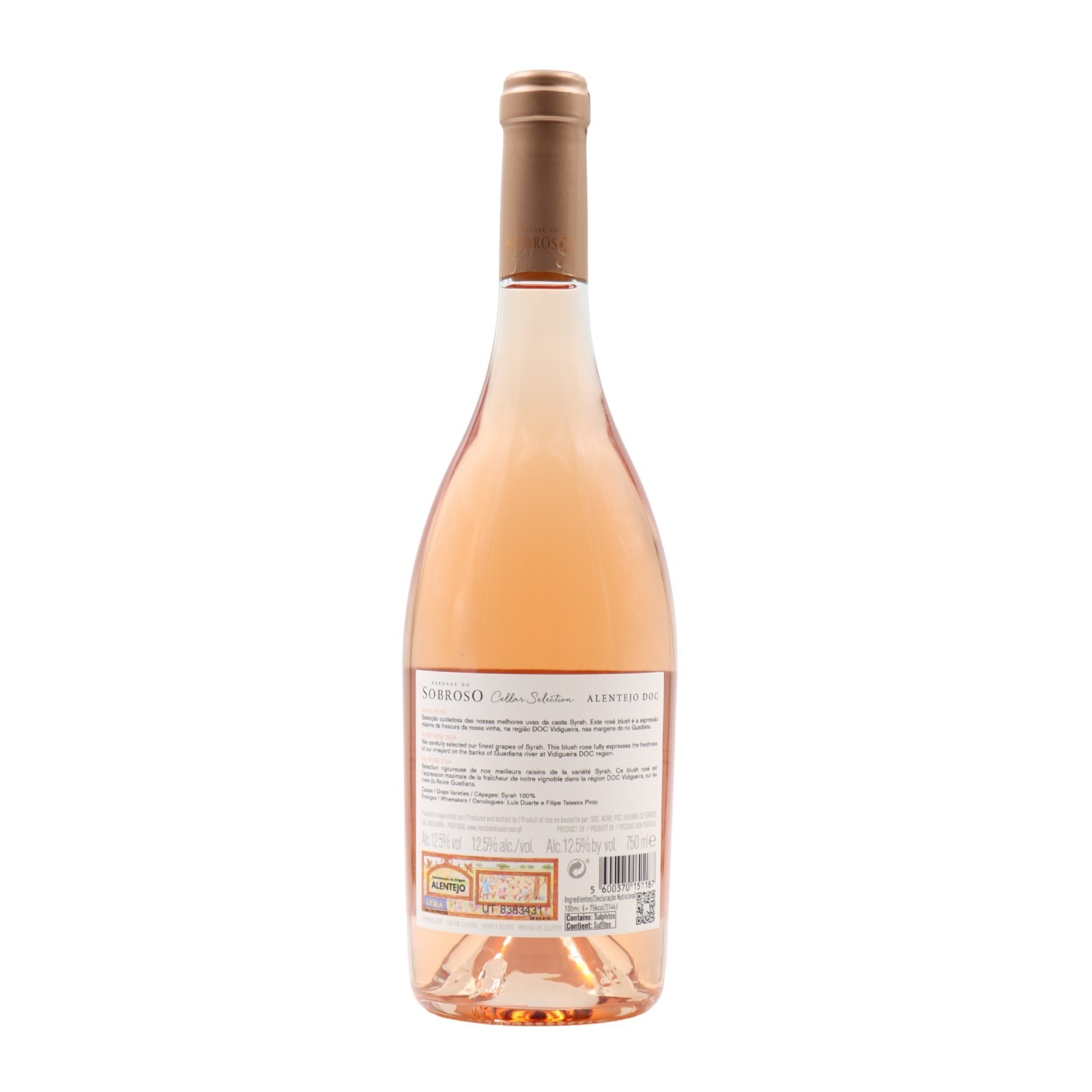 Herdade do Sobroso Cellar Sellection Rosé 2024