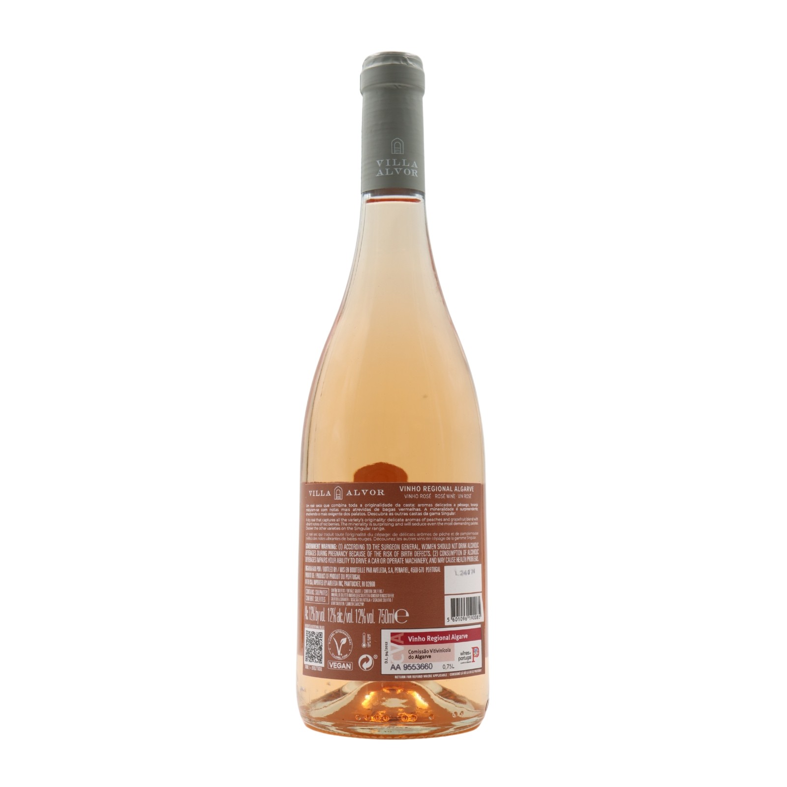 Villa Alvor Singular Moscatel Roxo Rosé 2024