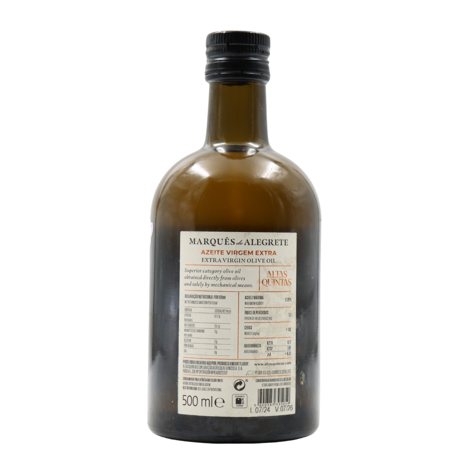 Marquês de Alegrete Aceite de Oliva Virgen Extra