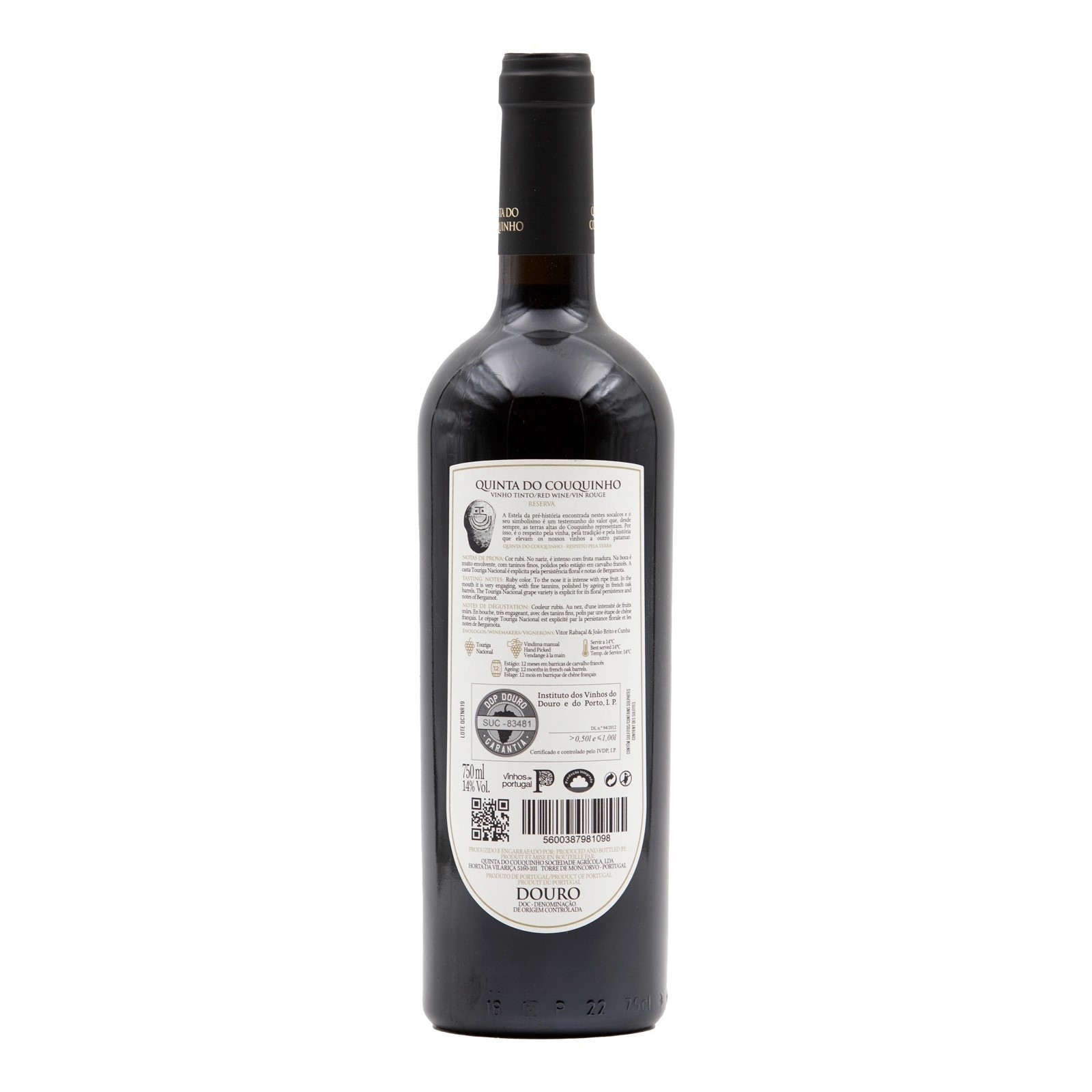 Quinta do Couquinho Touriga Nacional Reserva Tinto 2021