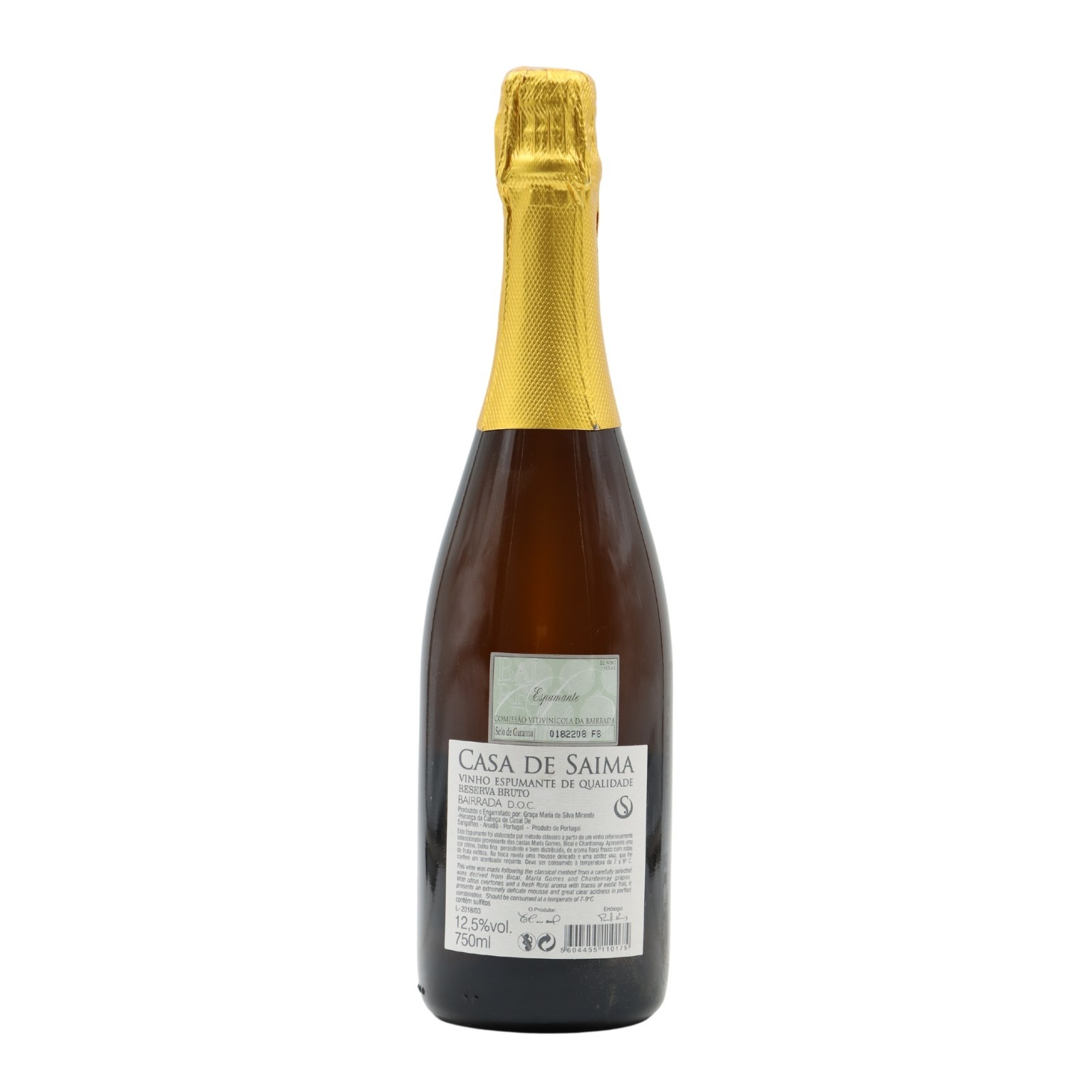 Casa de Saima Reserve Brut Sparkling 2018
