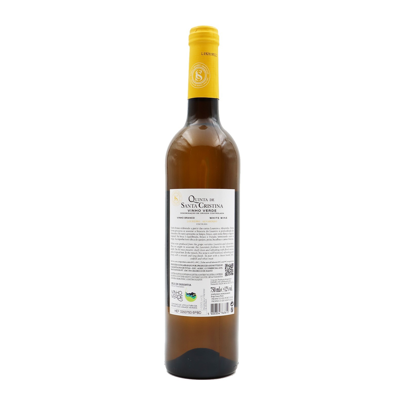 Quinta de Santa Cristina Alvarinho Loureiro Blanco 2024