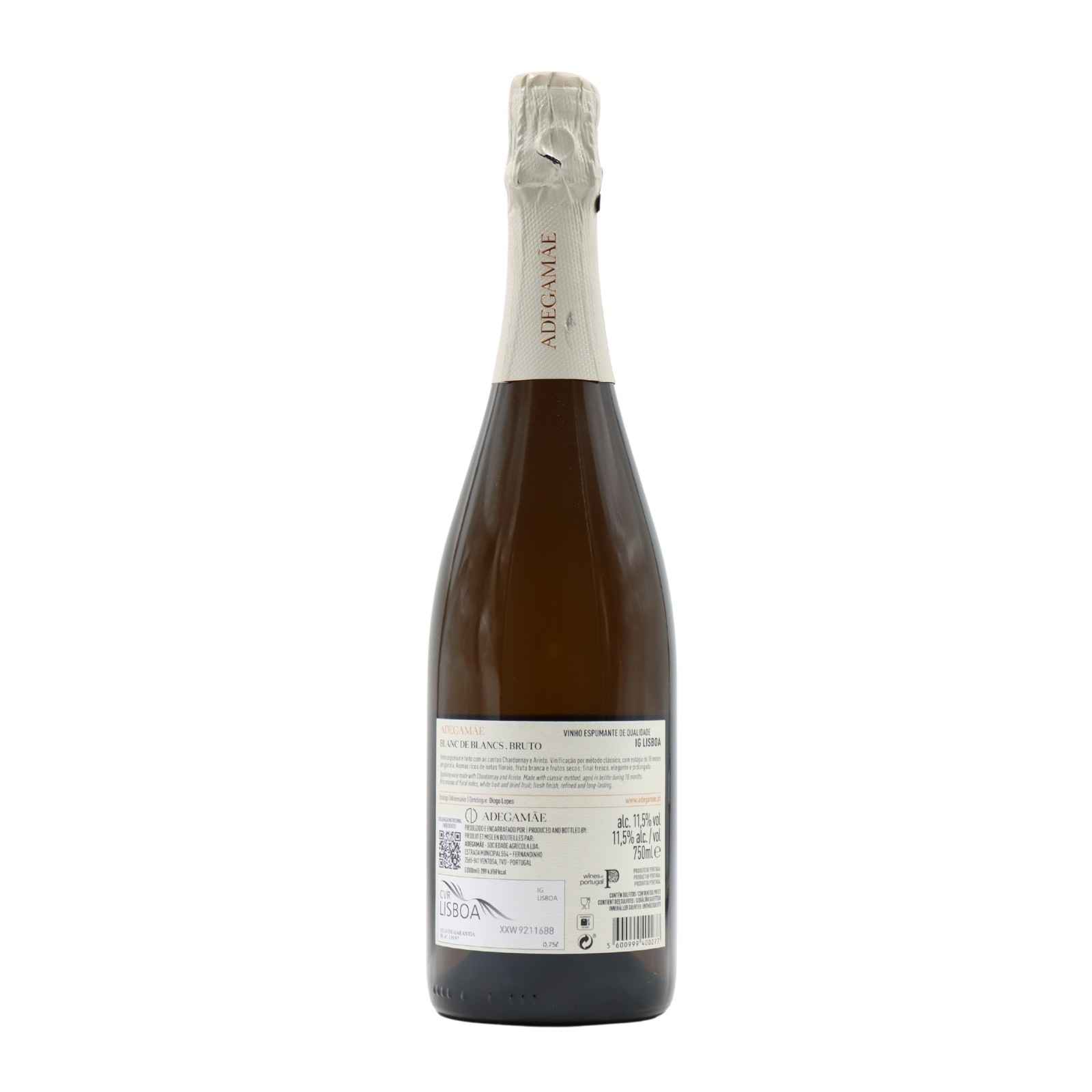 Adega Mãe Blanc de Blancs Brut Sekt 2022
