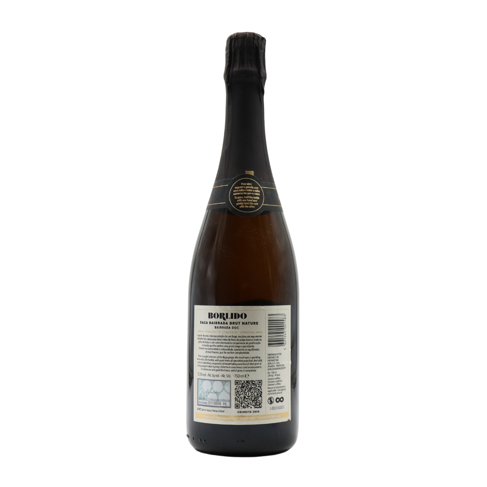 Caves Borlido Baga Bairrada Brut Sparkling