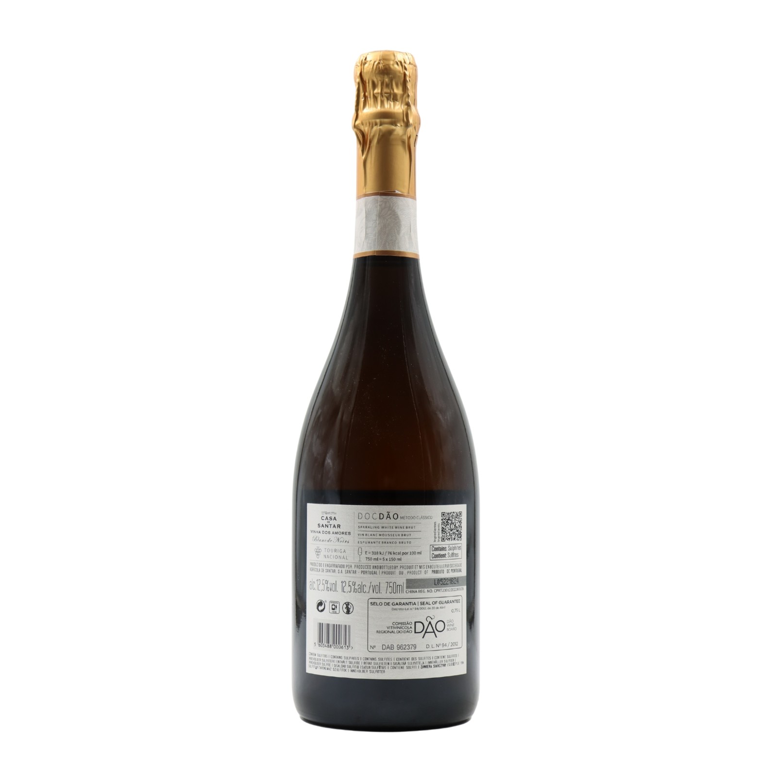 Casa de Santar Vinha dos Amores Blanc de Noirs Brut Sparkling 2017
