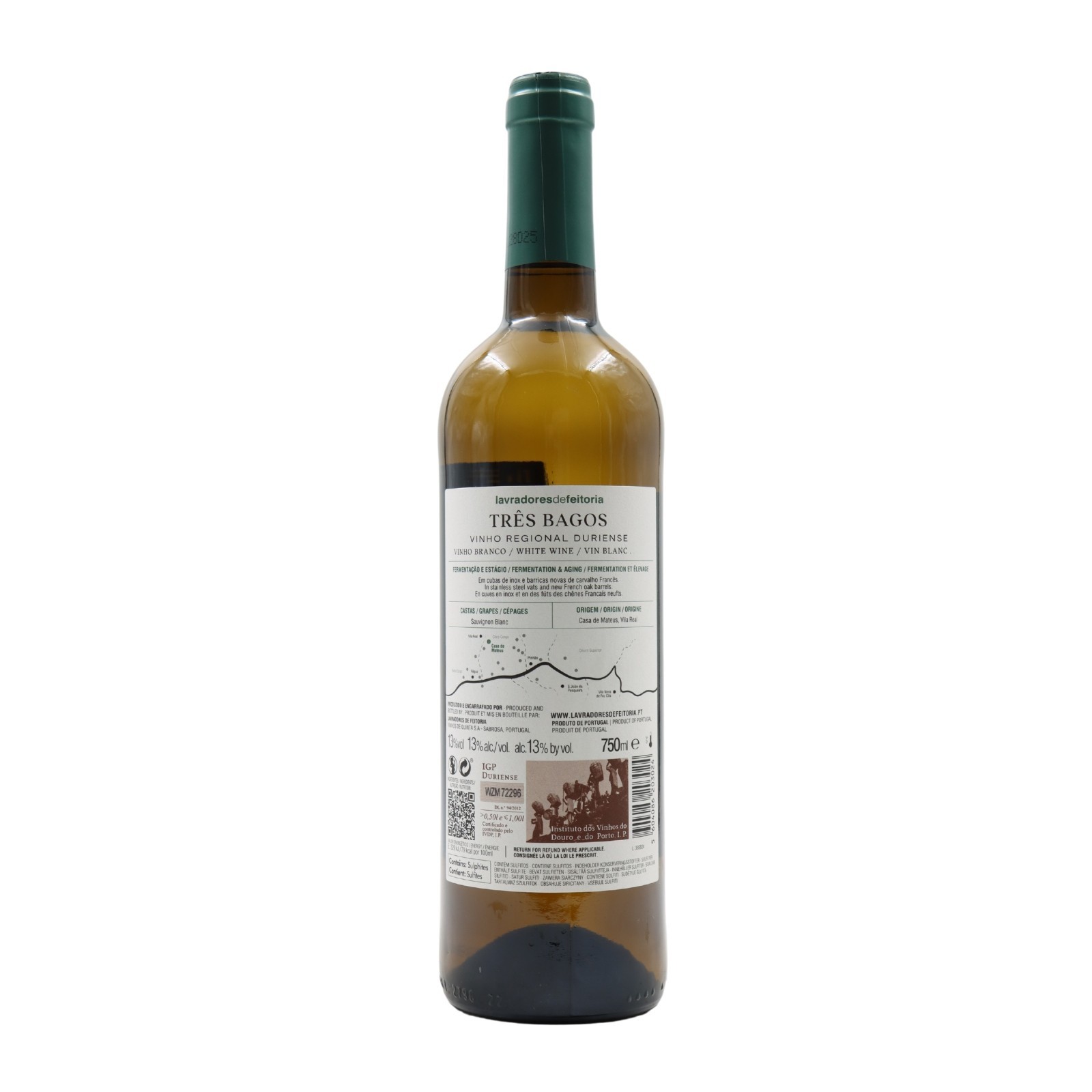 Três Bagos Sauvignon Blanc Weiß 2024