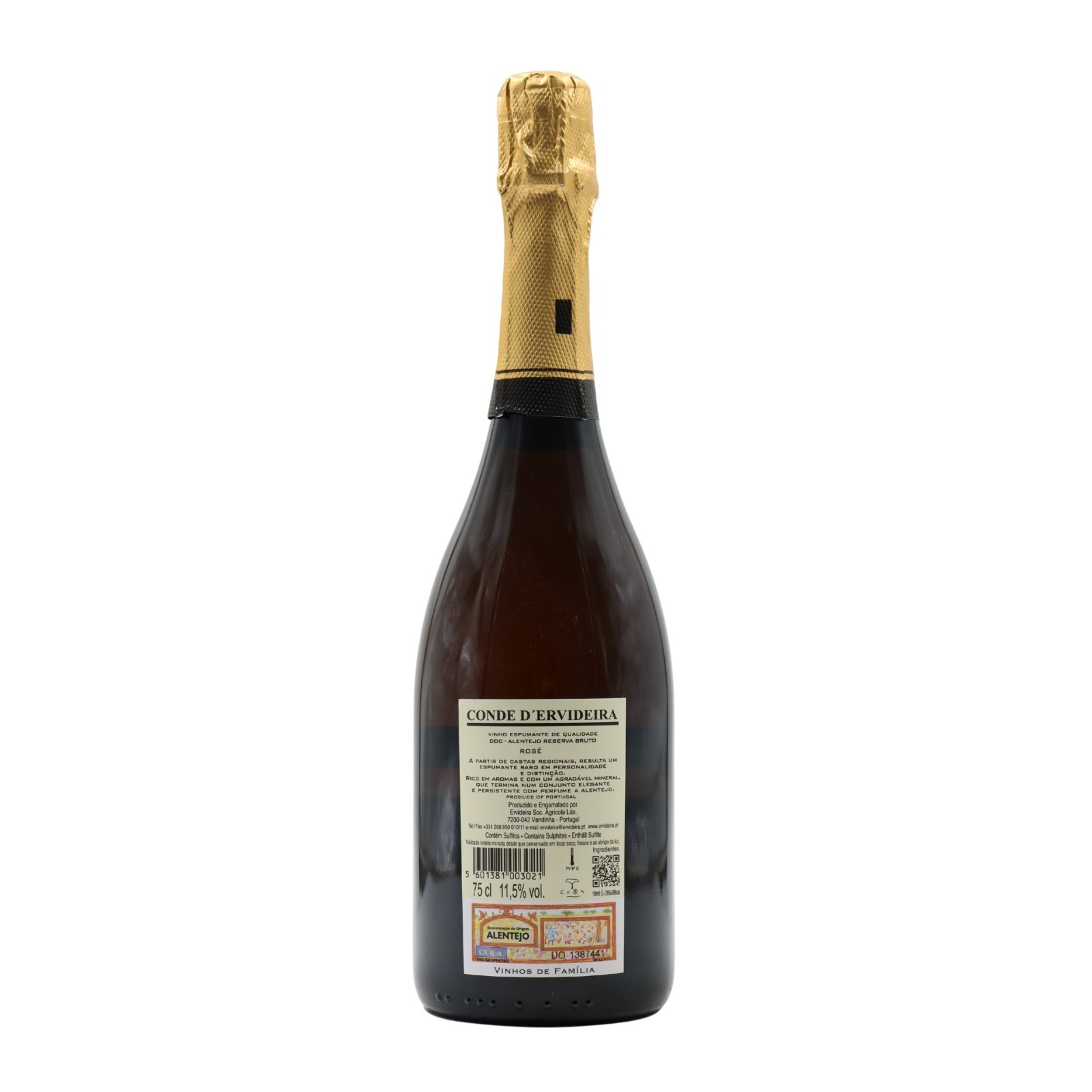 Ervideira Reserve Brut Rosé Sparkling 2018