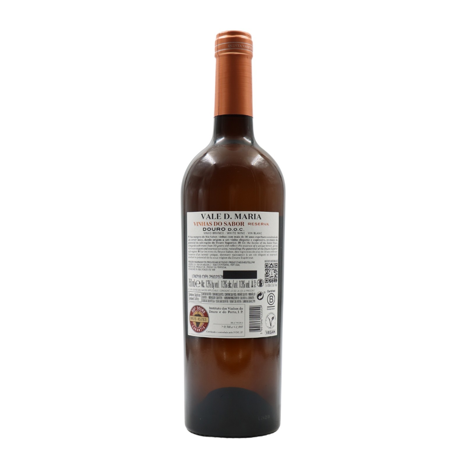Vale Dona Maria Vinhas do Sabor Reserva Blanco 2023