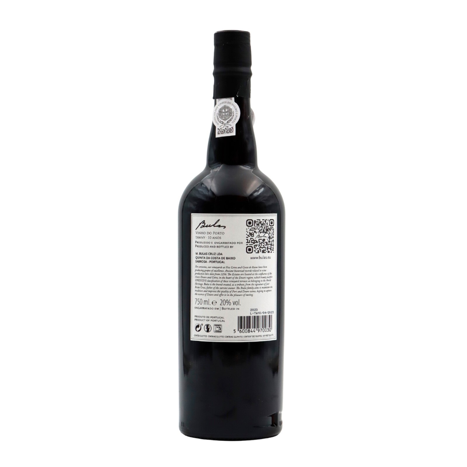 Bulas 10 anni Tawny Porto