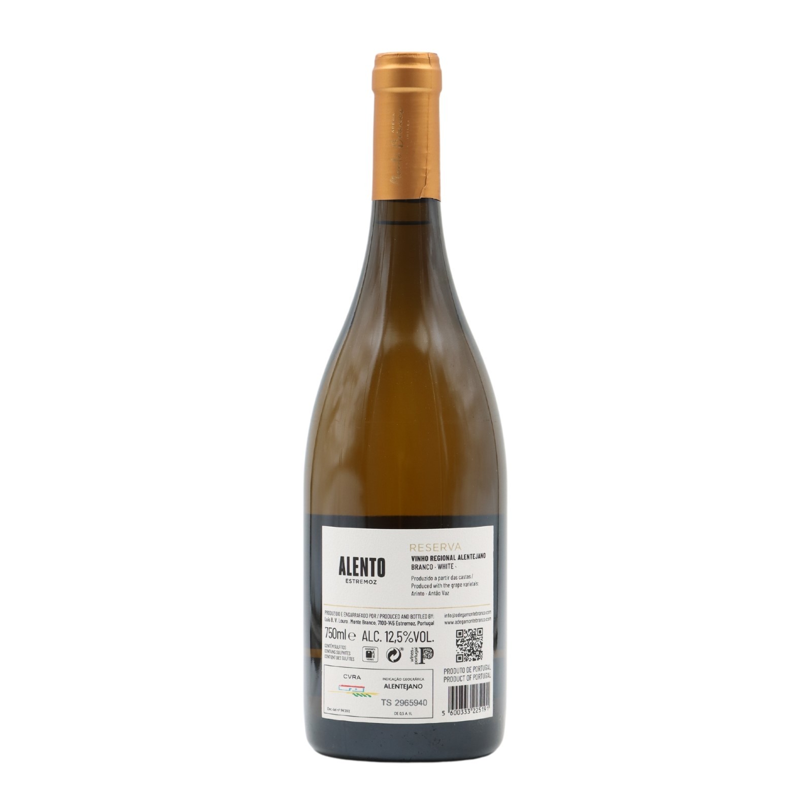 Alento Réserve Blanc 2022