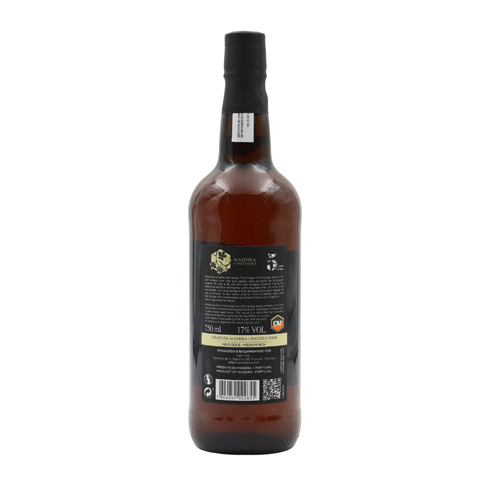 Madeira Vintners 5 jahre Medium Sweet