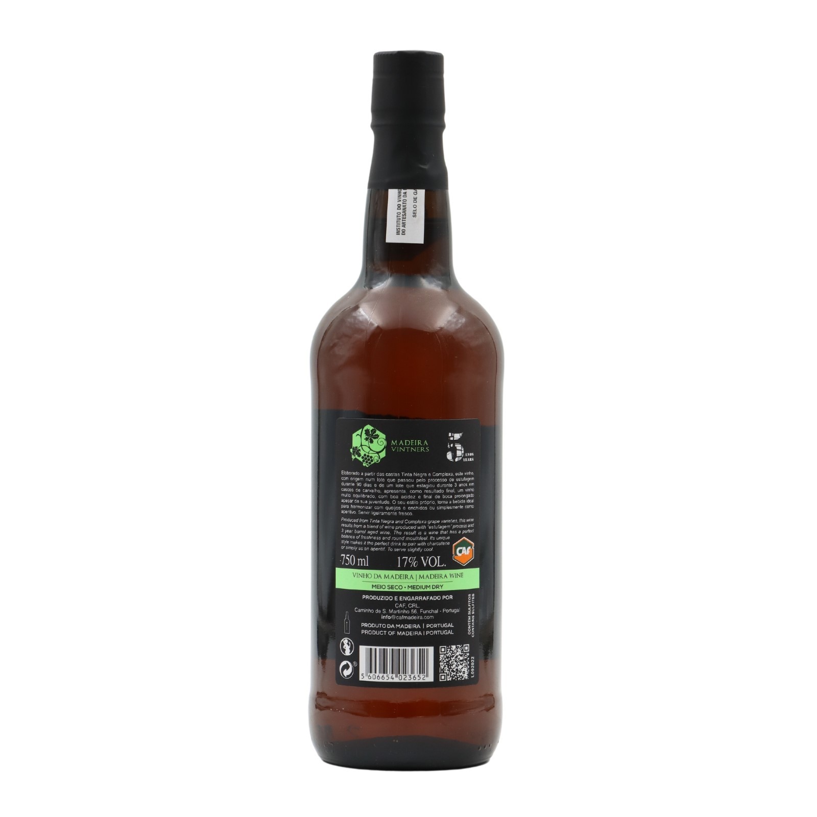 Madeira Vintners 5 years Medium Dry
