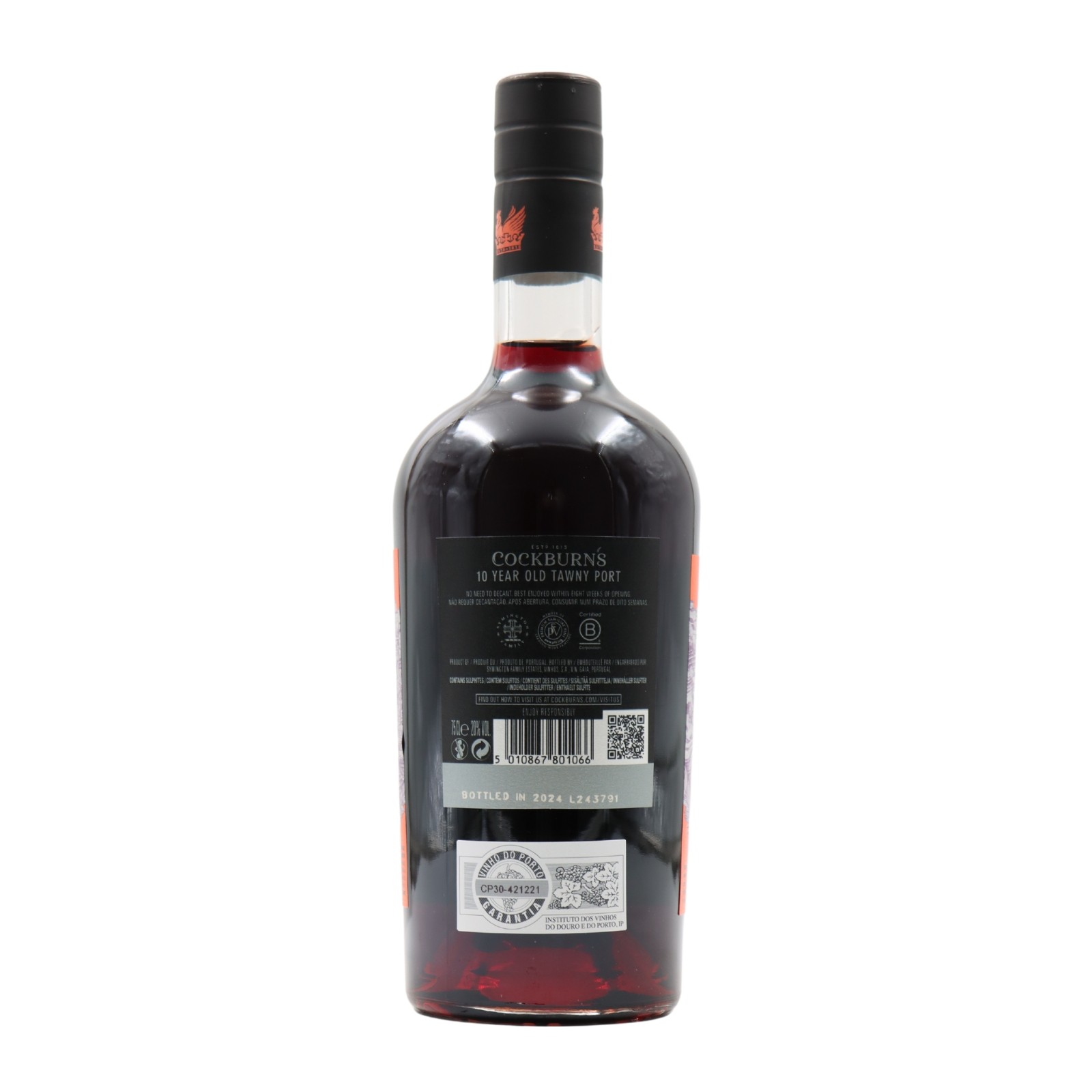 Cockburns 10 years Tawny Port