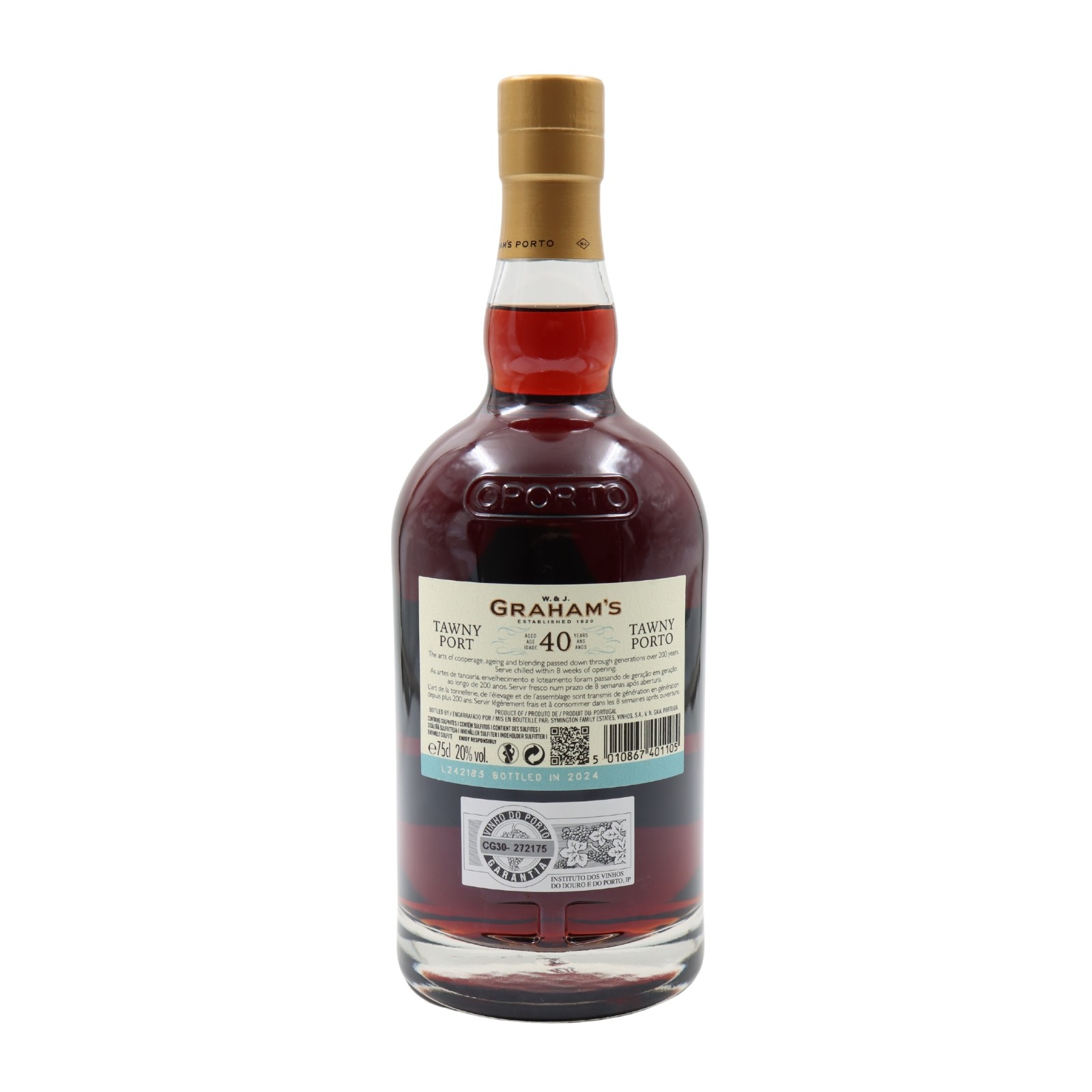 Grahams 40 anni Tawny Porto