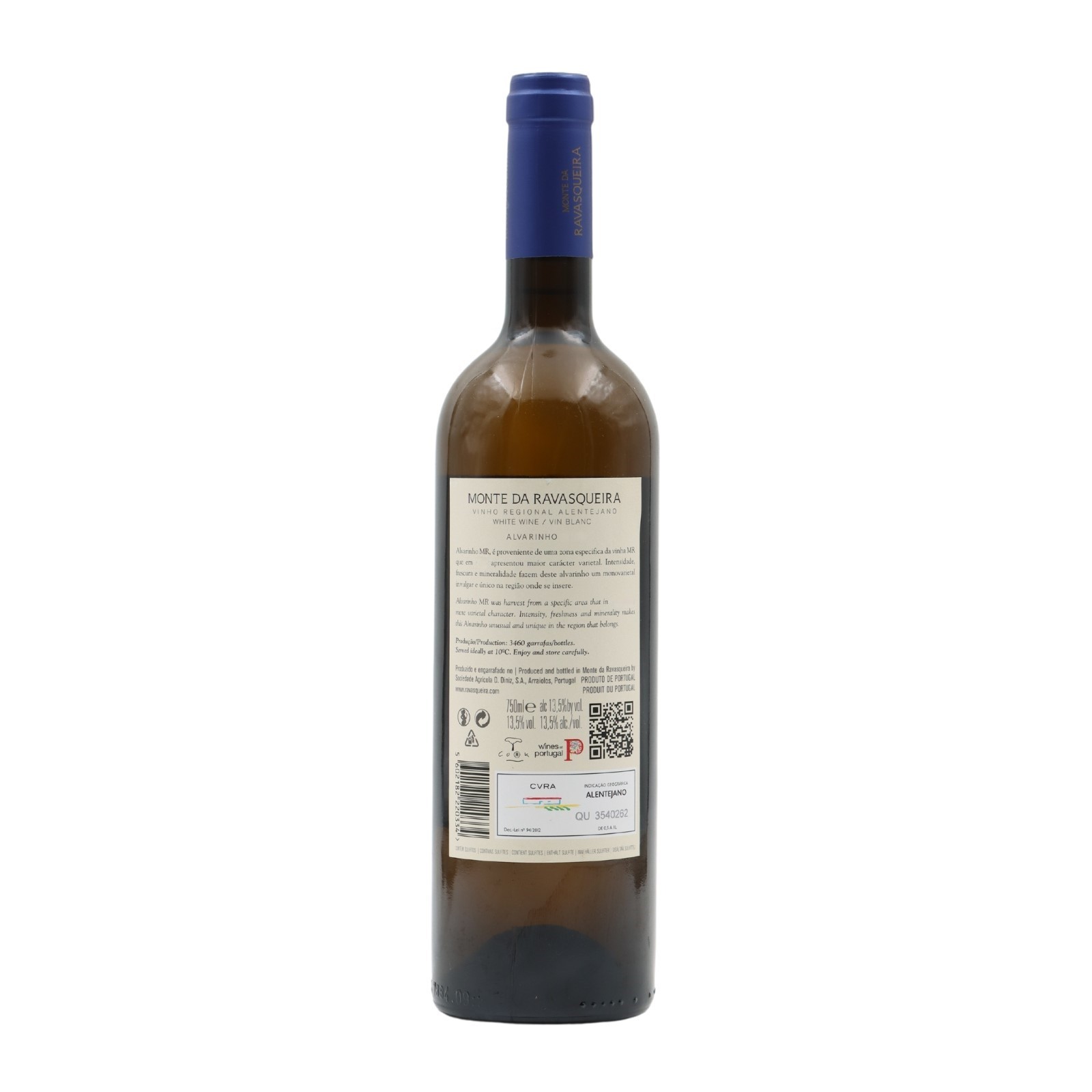 Monte da Ravasqueira Alvarinho Weiß 2015