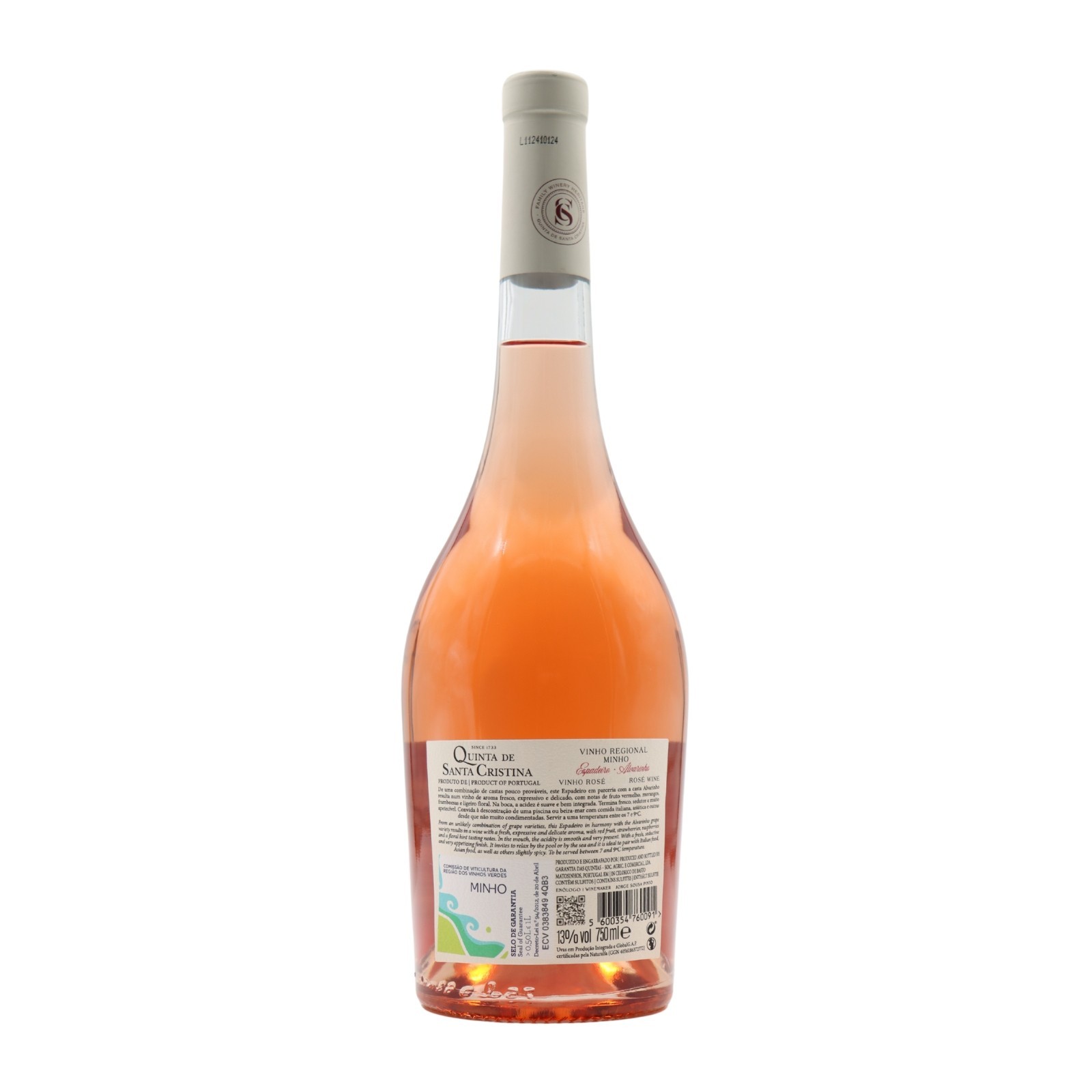 Quinta de Santa Cristina Espadeiro Alvarinho Rosé 2023