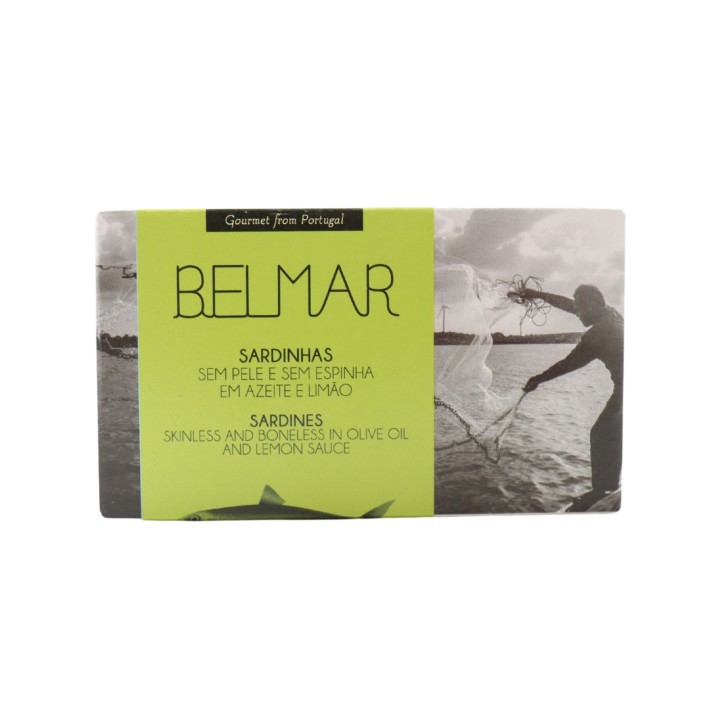 Belmar Skinless and Boneless Sardines in Olive Oil and Lemon