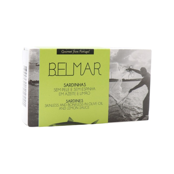 Belmar Skinless and Boneless Sardines in Olive Oil and Lemon