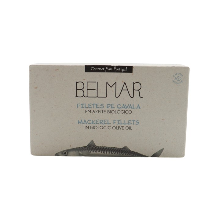 Belmar Mackerel Fillets in Organic Olive Oil