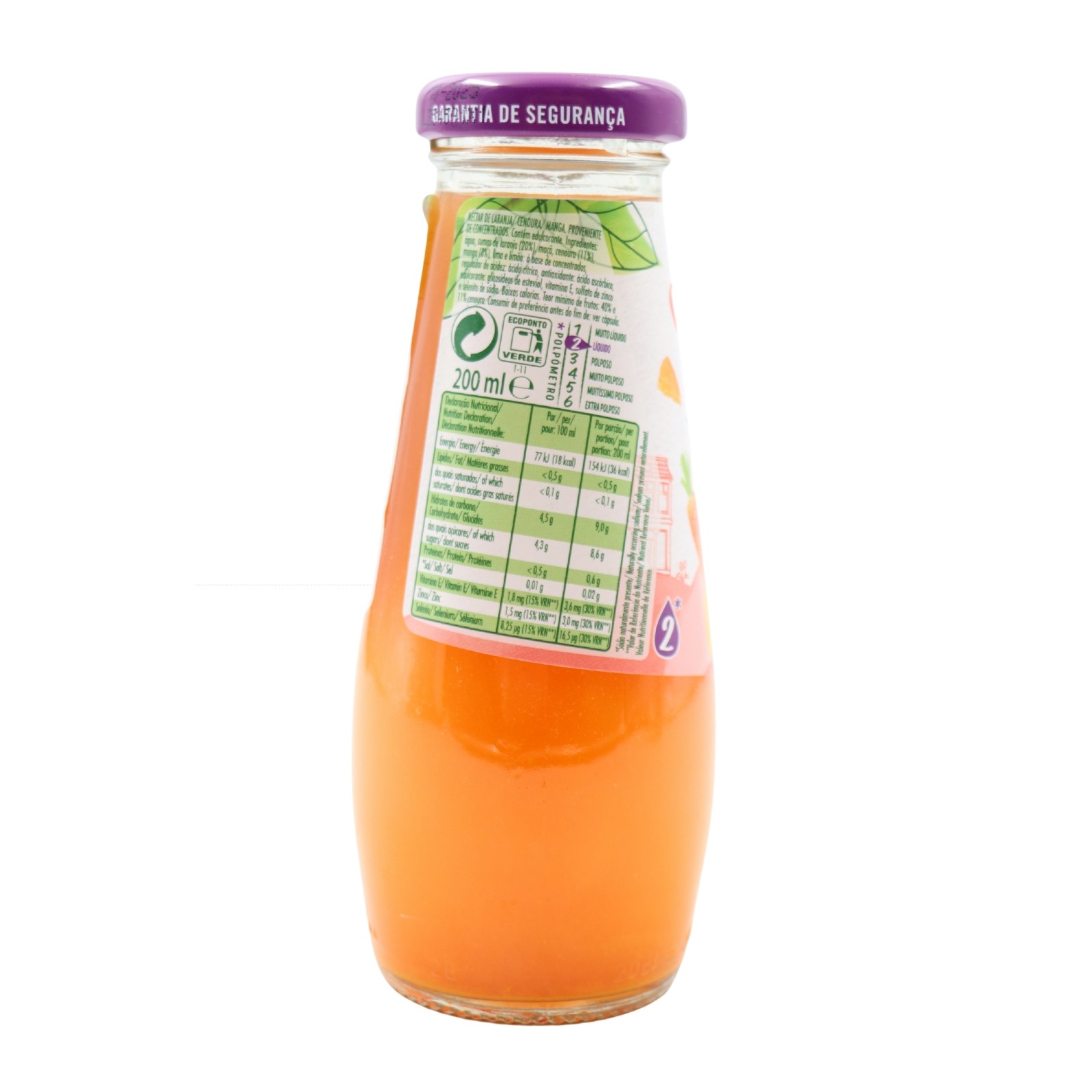 Compal Vital Orange Carrot Mango Juice 200 ml