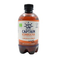Captain Kombucha Zenzero e limone 400ml