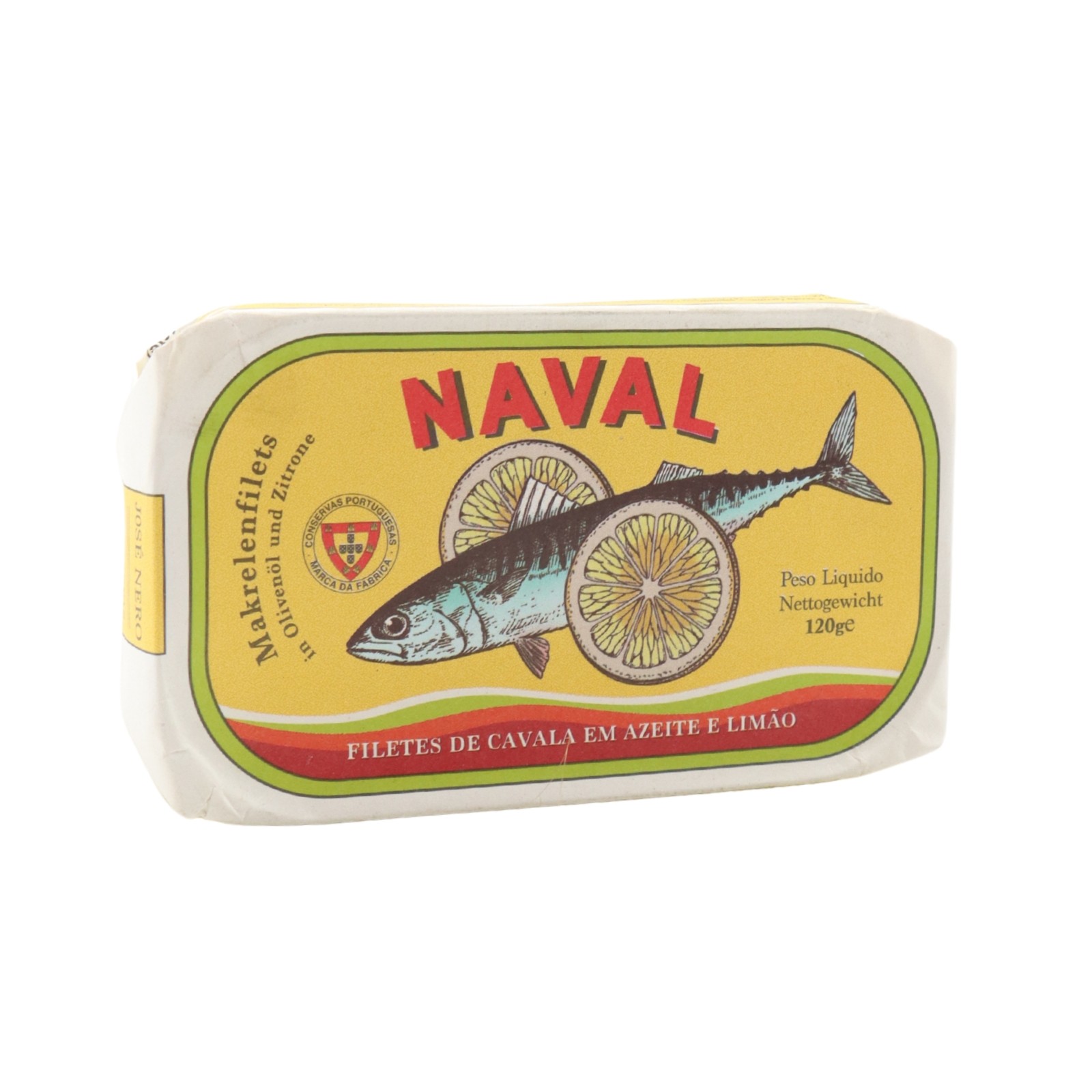 Naval Filets de maquereau à l'huile d'olive et au citron