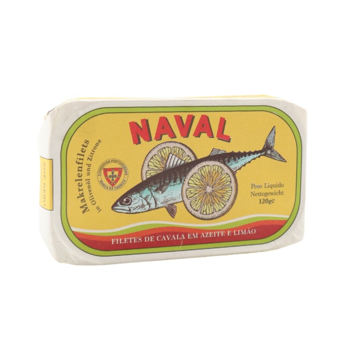 Naval Filets de maquereau à l'huile d'olive et au citron