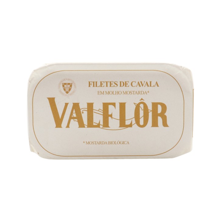 Valflor Filets de maquereau à la moutarde de Dijon bio