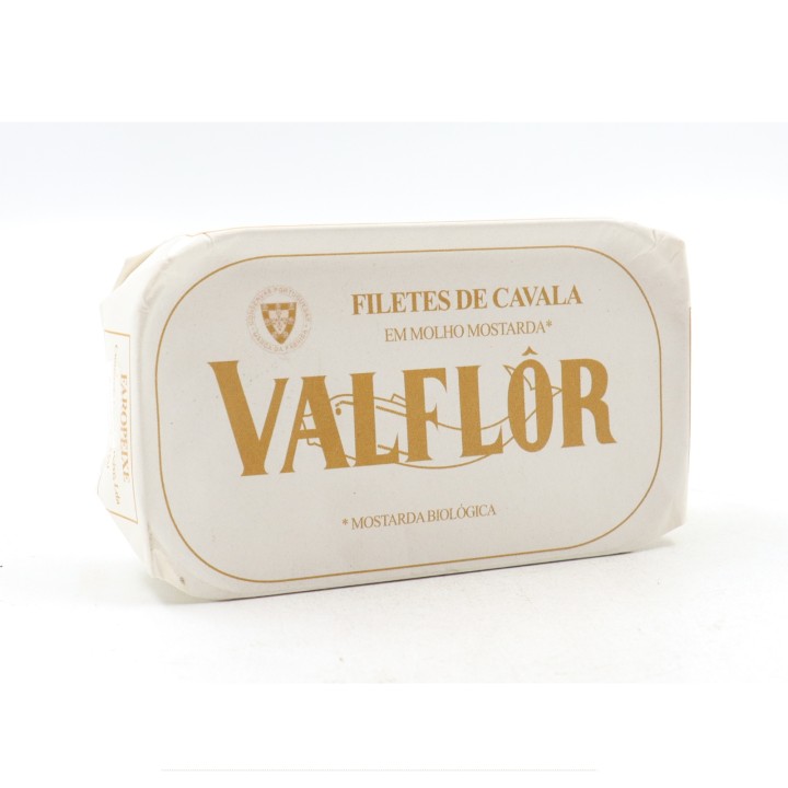 Valflor Filets de maquereau à la moutarde de Dijon bio