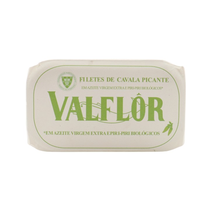 Valflor Mackerel Fillets with Organic Olive Oil and Chili Pepper