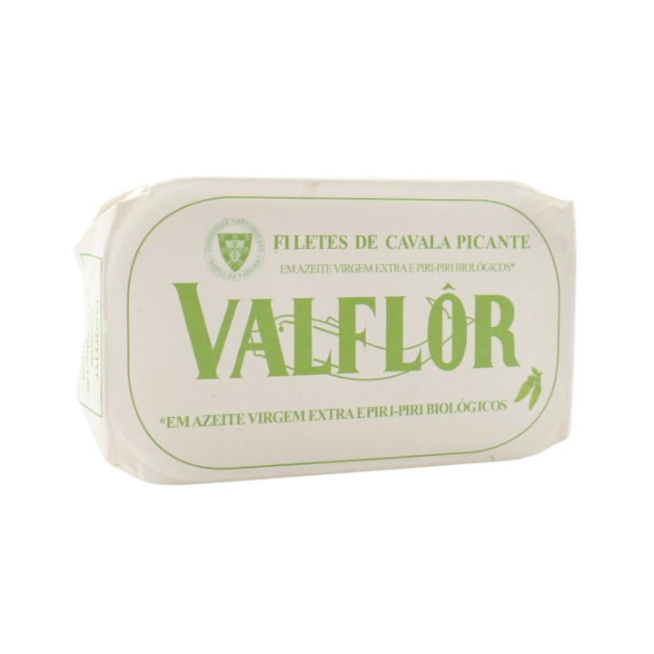Valflor Mackerel Fillets with Organic Olive Oil and Chili Pepper