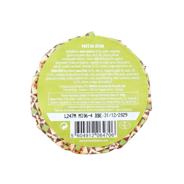 Briosa Gourmet Thon Pâté