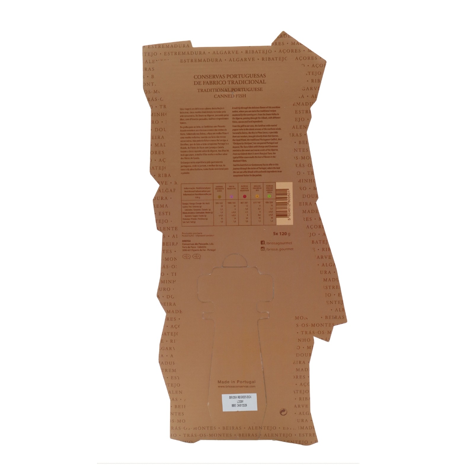 Briosa Gourmet Regions Box - 5 units