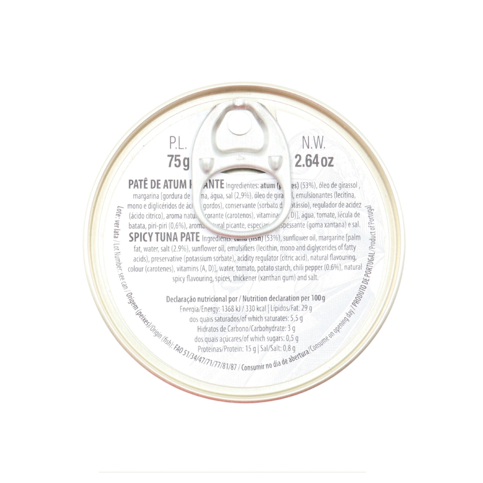 Porthos Pâté de thon épicé