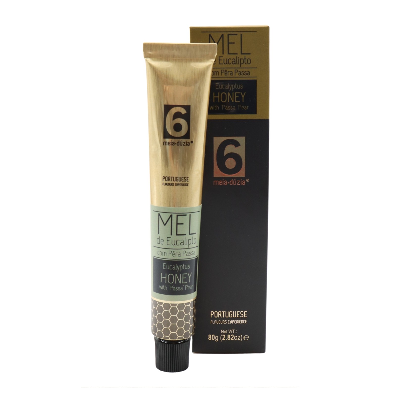 Meia-Dúzia Eucalyptus Honey with Dried Pear