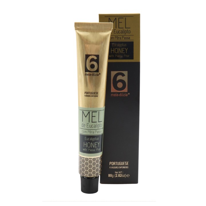 Meia-Dúzia Eucalyptus Honey with Dried Pear