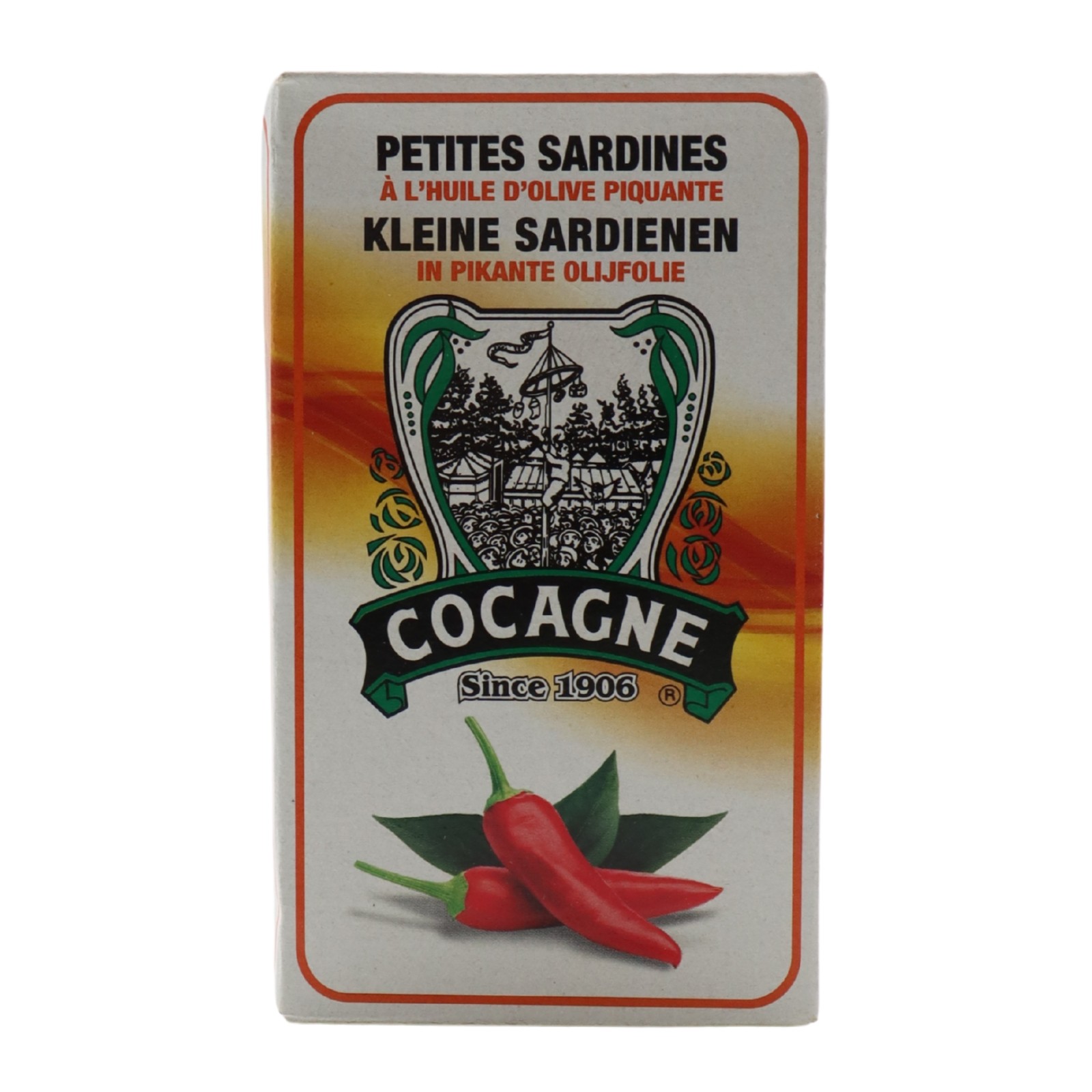 Cocagne Petites sardines à l'huile d'olive épicée