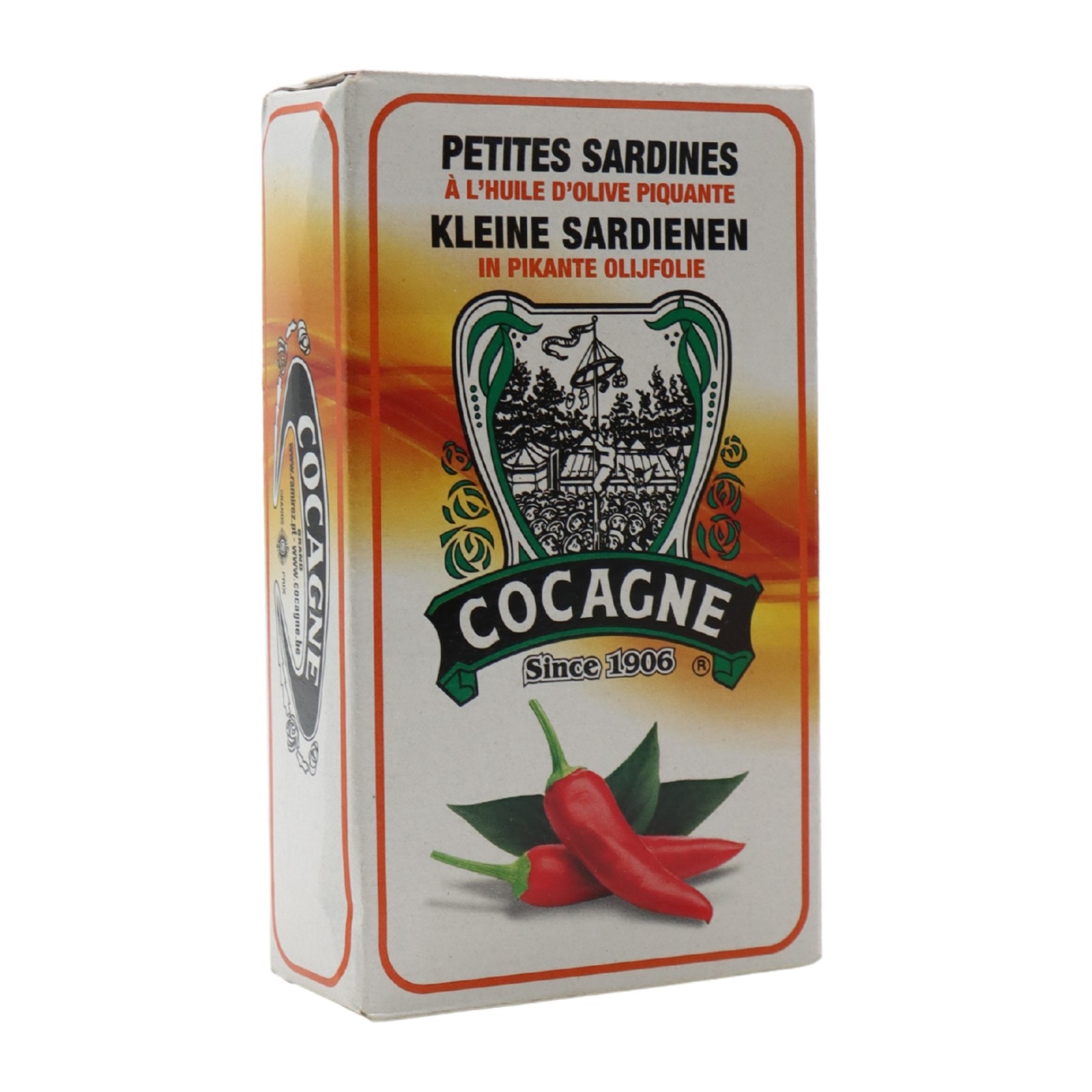 Cocagne Petites sardines à l'huile d'olive épicée