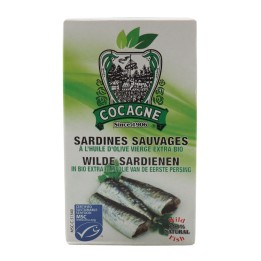 Cocagne Wild Sardines in Organic Extra Olive Oil