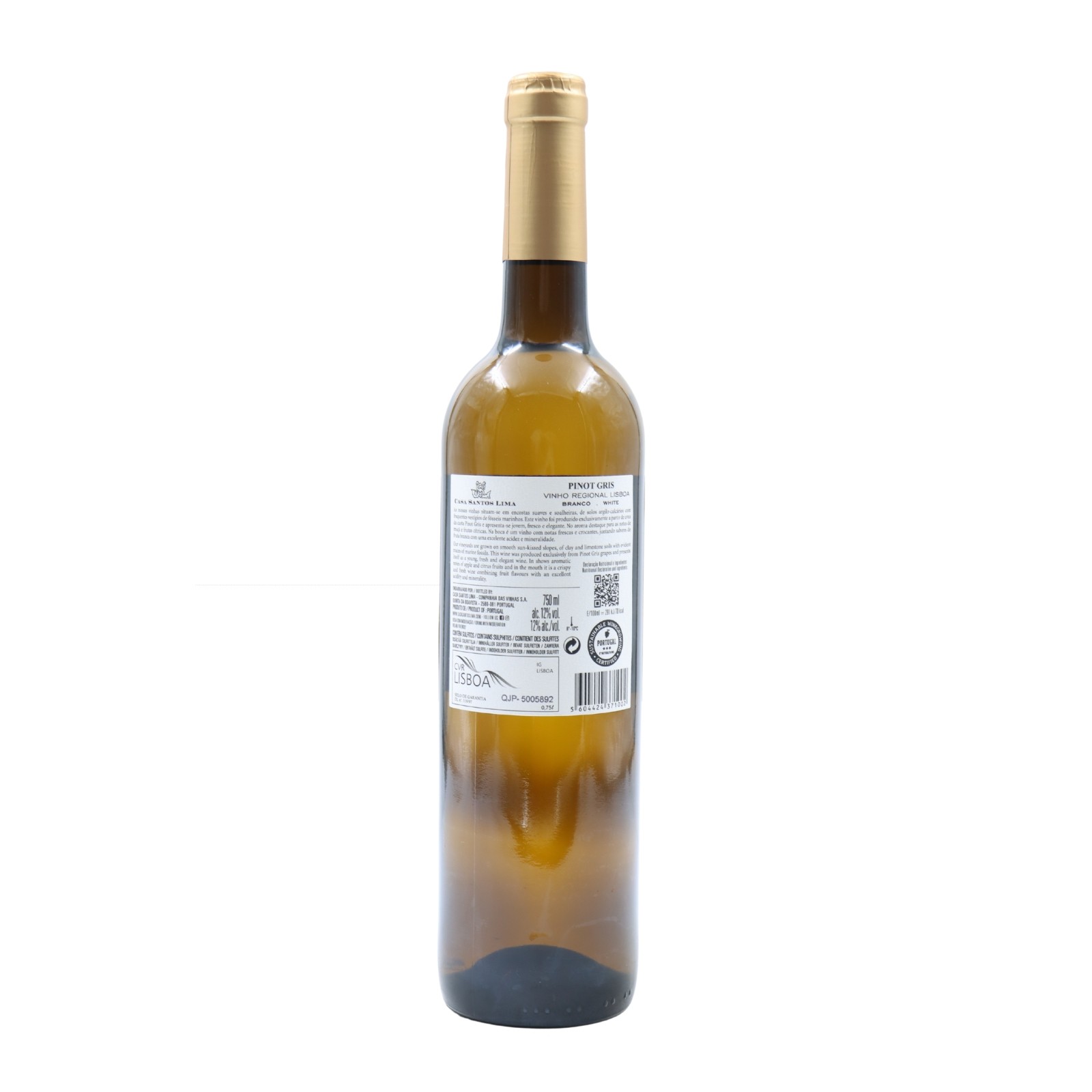 Casa Santos Lima Pinot Gris Bianco 2024