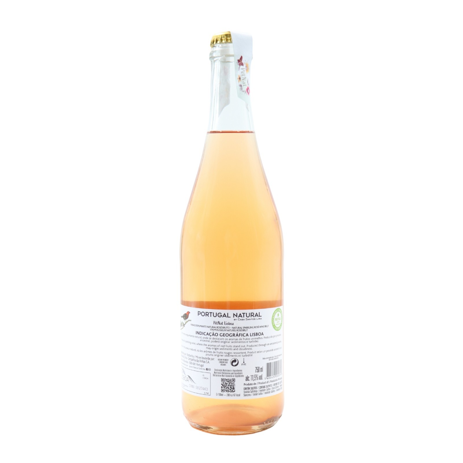 Portugal Natural Pet Nat Rosado 2024