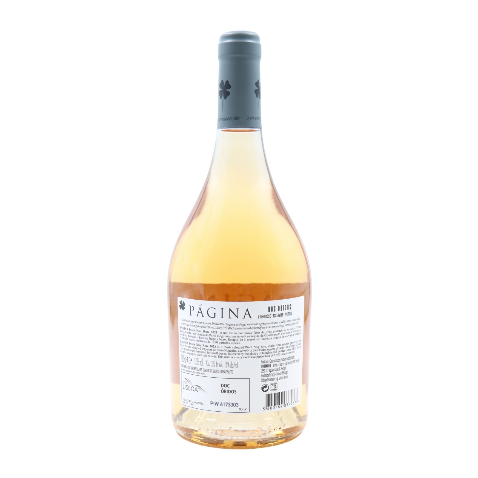 Página Pinot Noir Rosé 2023