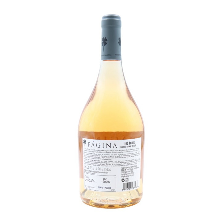 Página Pinot Noir Rosé 2023