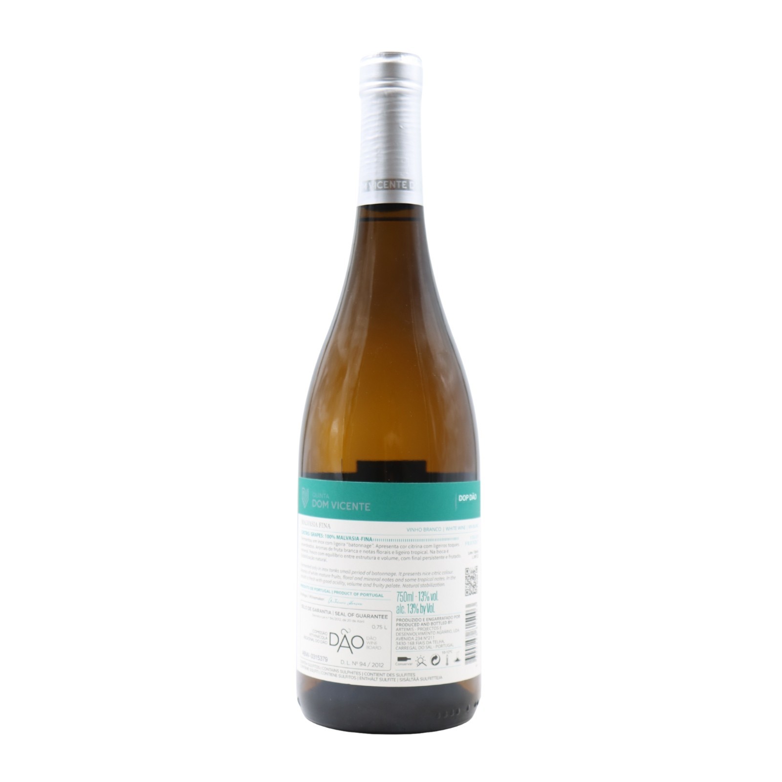 Dom Vicente Malvasia Fina Weiß 2022