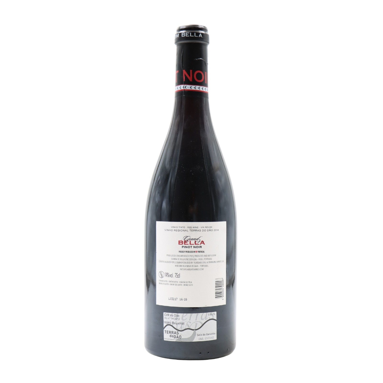 Grand Bella Pinot Noir Rouge 2014